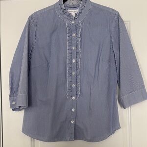 Blue Striped women’s Shirt